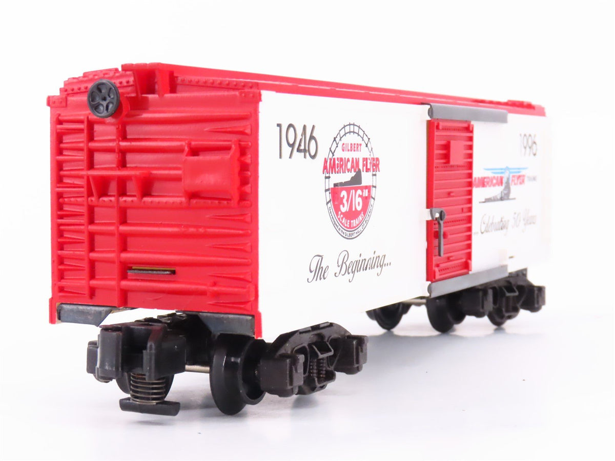 S Scale American Flyer 6-48324 50th Anniversary Commemorative Box Car #1946-1996