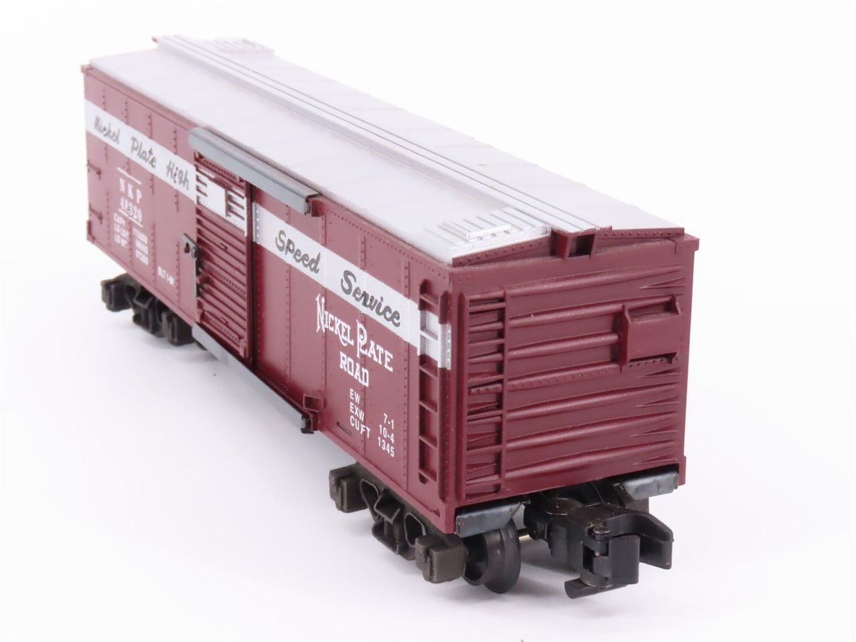 S Scale American Flyer 6-48320 NKP Nickel Plate Road Single Door Box Car #48320