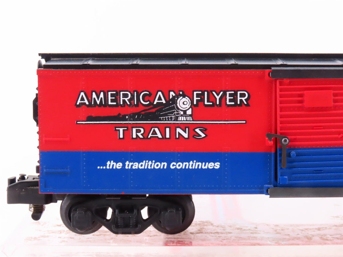 S Scale American Flyer 6-48484 Crossing Gate Single Door Box Car #48320