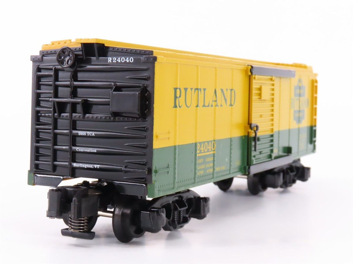 S Scale American Flyer 2008 TCA Convention Car Rutland Railway Boxcars 2-Pack