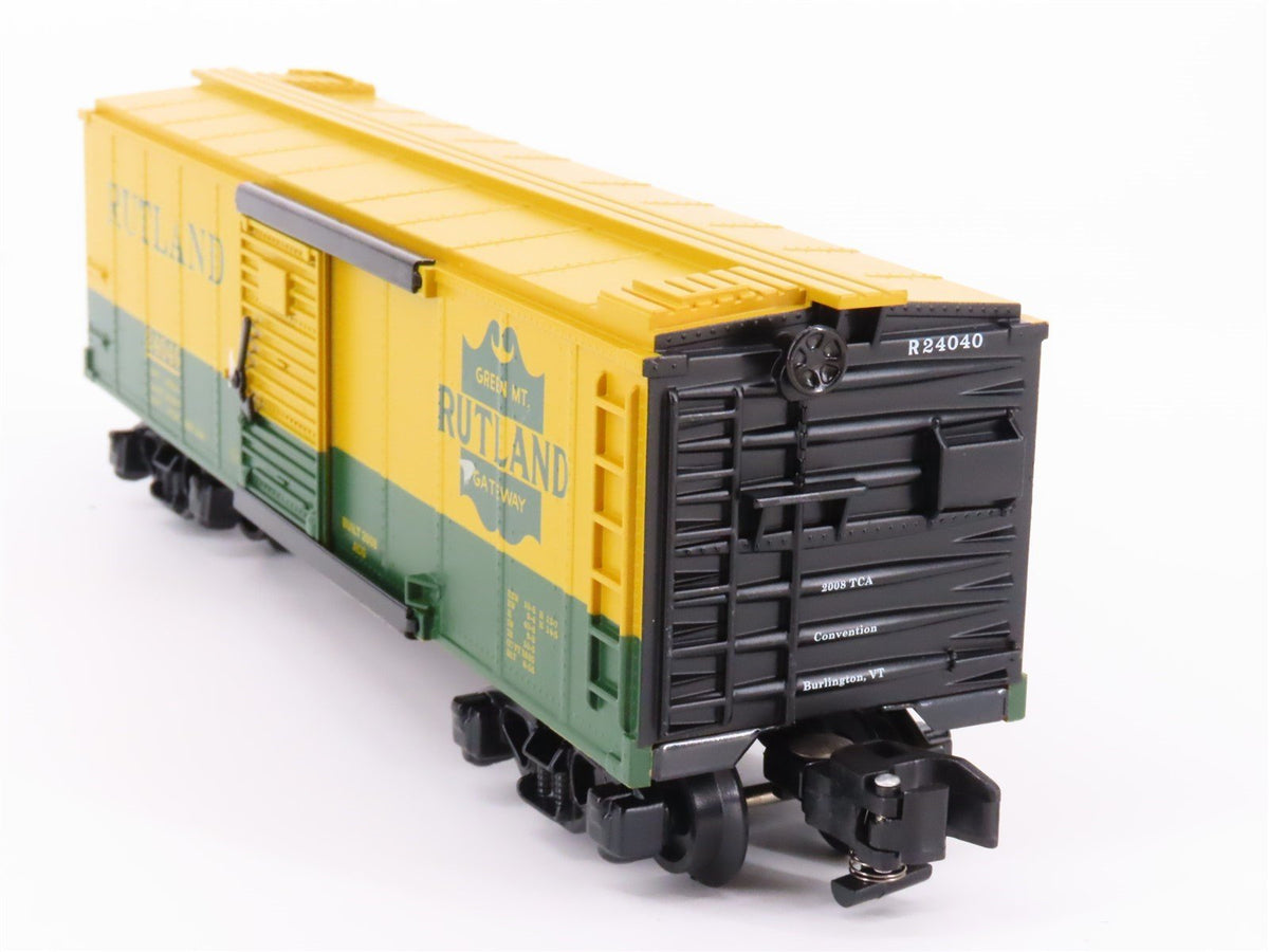 S Scale American Flyer 2008 TCA Convention Car Rutland Railway Boxcars 2-Pack