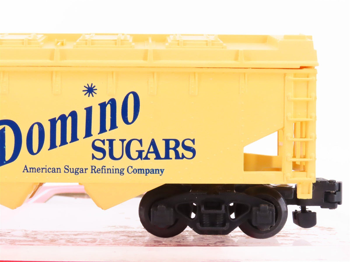 S Scale American Flyer 6-49608 ASRX Domino Sugars 2-Bay Covered Hopper #49608