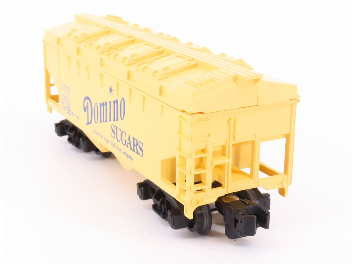 S Scale American Flyer 6-49608 ASRX Domino Sugars 2-Bay Covered Hopper #49608