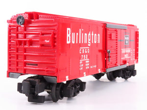 S Scale American Flyer 6-48478 NASG 1992 CB&Q Burlington Route Box Car #792