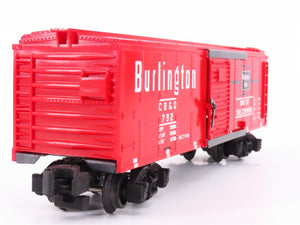 S Scale American Flyer 6-48478 NASG 1992 CB&Q Burlington Route Box Car #792