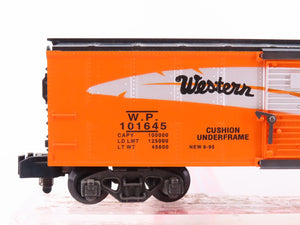 S American Flyer 6-48490 TTOS 1995 WP Western Pacific Feather Box Car #101645