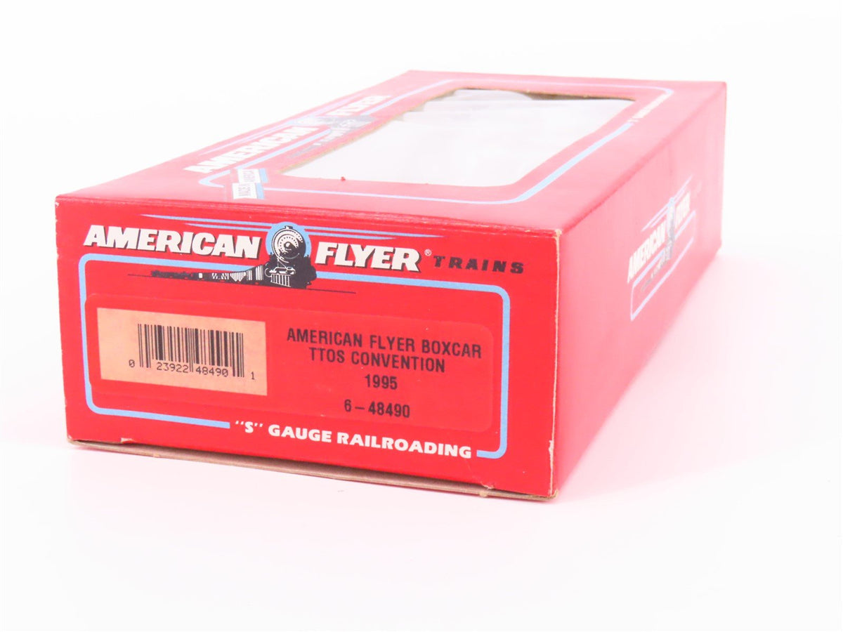 S American Flyer 6-48490 TTOS 1995 WP Western Pacific Feather Box Car #101645