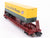 S Scale MTH 35-76001 TTX Flatcar #475015 w/45' Chicago Northwestern Trailer