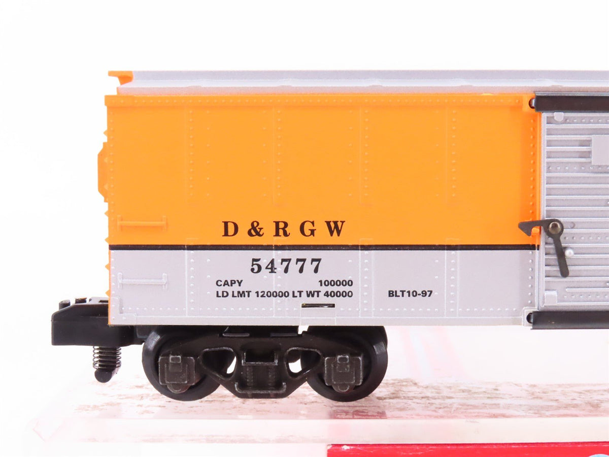 S Scale American Flyer 6-48204 TCA 1997 D&amp;RGW Rio Grande Railroad Box Car #54777