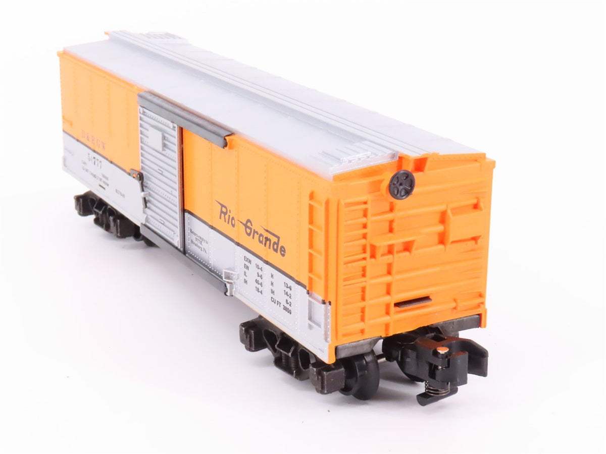 S Scale American Flyer 6-48204 TCA 1997 D&amp;RGW Rio Grande Railroad Box Car #54777