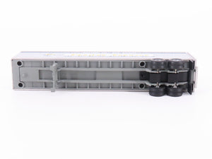 S Scale MTH 35-76002 B&O Baltimore & Ohio Flatcar #8775 w/45' Trailer