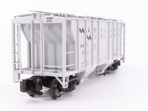 S Scale MTH 35-75005 MM Maryland Midland PS-2 2 Bay Covered Hopper Car #5152