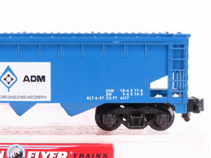 S Scale American Flyer 6-48612 TLDX ADM 3-Bay Covered Hopper #3114