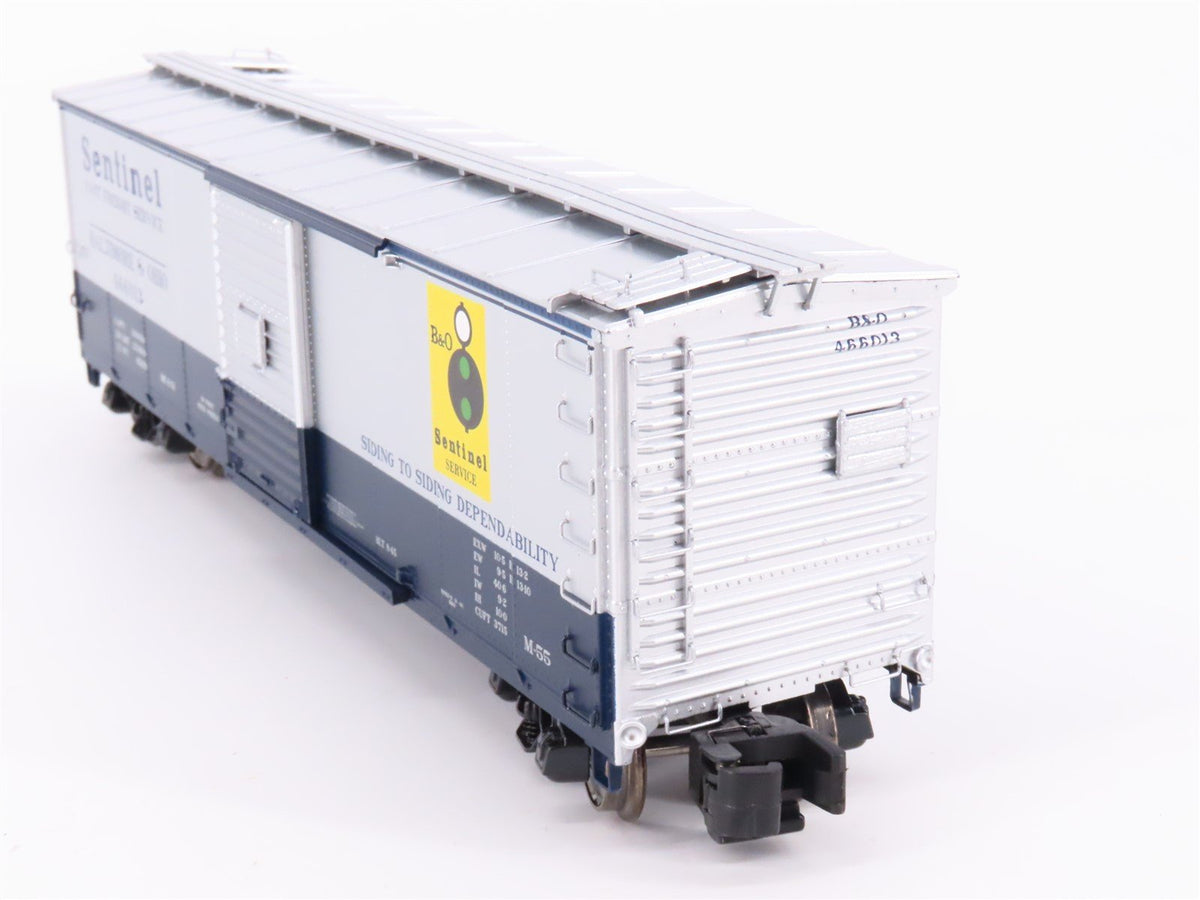 S Scale MTH 35-74000 B&amp;O Baltimore &amp; Ohio 40&#39; Rebuilt Boxcar #466013