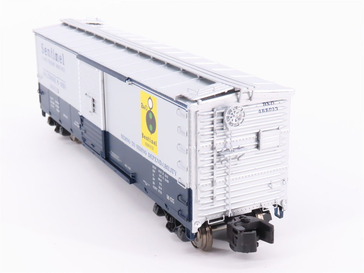 S Scale MTH 35-74000 B&amp;O Baltimore &amp; Ohio 40&#39; Rebuilt Boxcar #466013