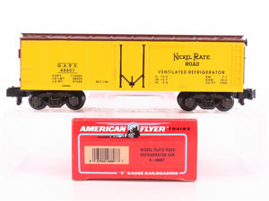 S Scale American Flyer 6-48807 GARX NKP Nickel Plate Road Reefer #48807