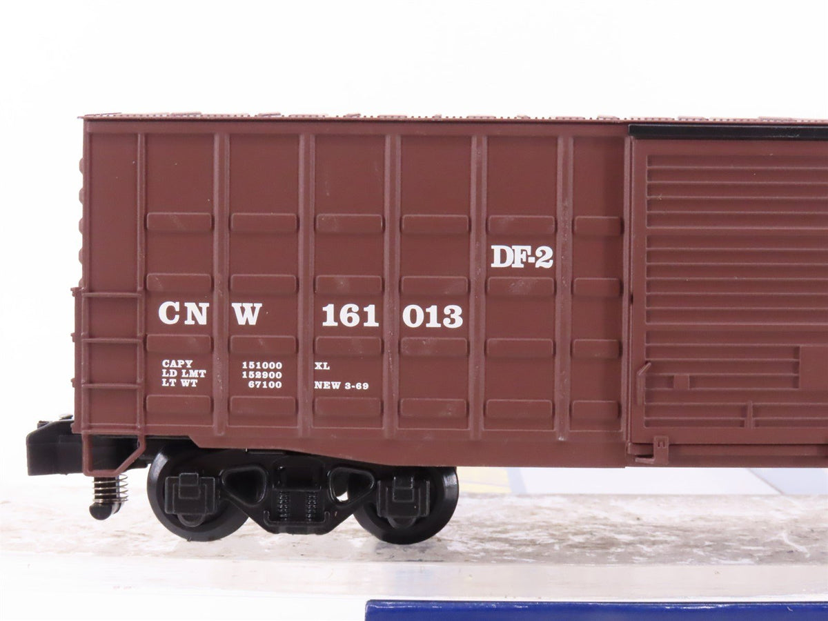 S Scale American Flyer 6-48857 CNW Railway 40&quot; Waffle Sided Boxcar #161013