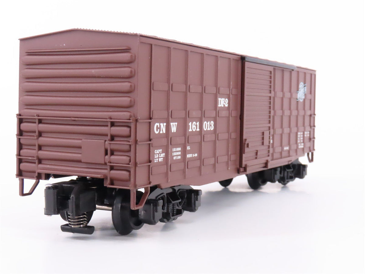 S Scale American Flyer 6-48857 CNW Railway 40&quot; Waffle Sided Boxcar #161013