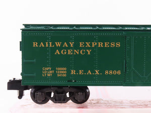 S Scale American Flyer 6-48806 REAX Railway Express Agency Reefer #8806