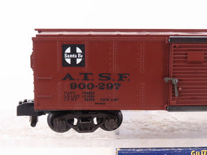 S Scale American Flyer 6-48329 ATSF Santa Fe Boxcar #900-297