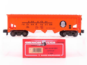 S Scale American Flyer 6-52094 NASG 1996 AA Ann Arbor 3-Bay Covered Hopper #1496