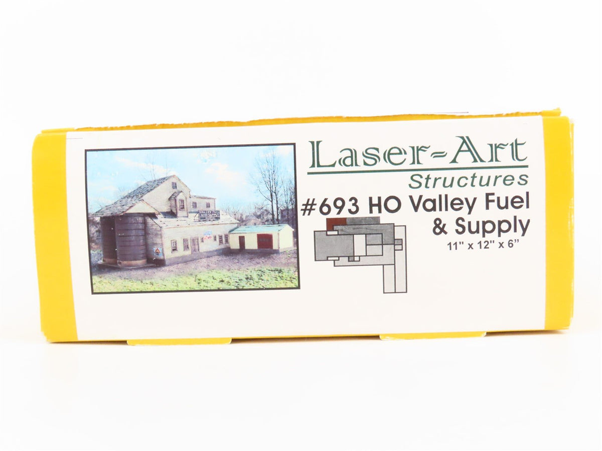 HO 1/87 Scale Branchline Laser-Art Structures Kit #693 Valley Fuel &amp; Supply