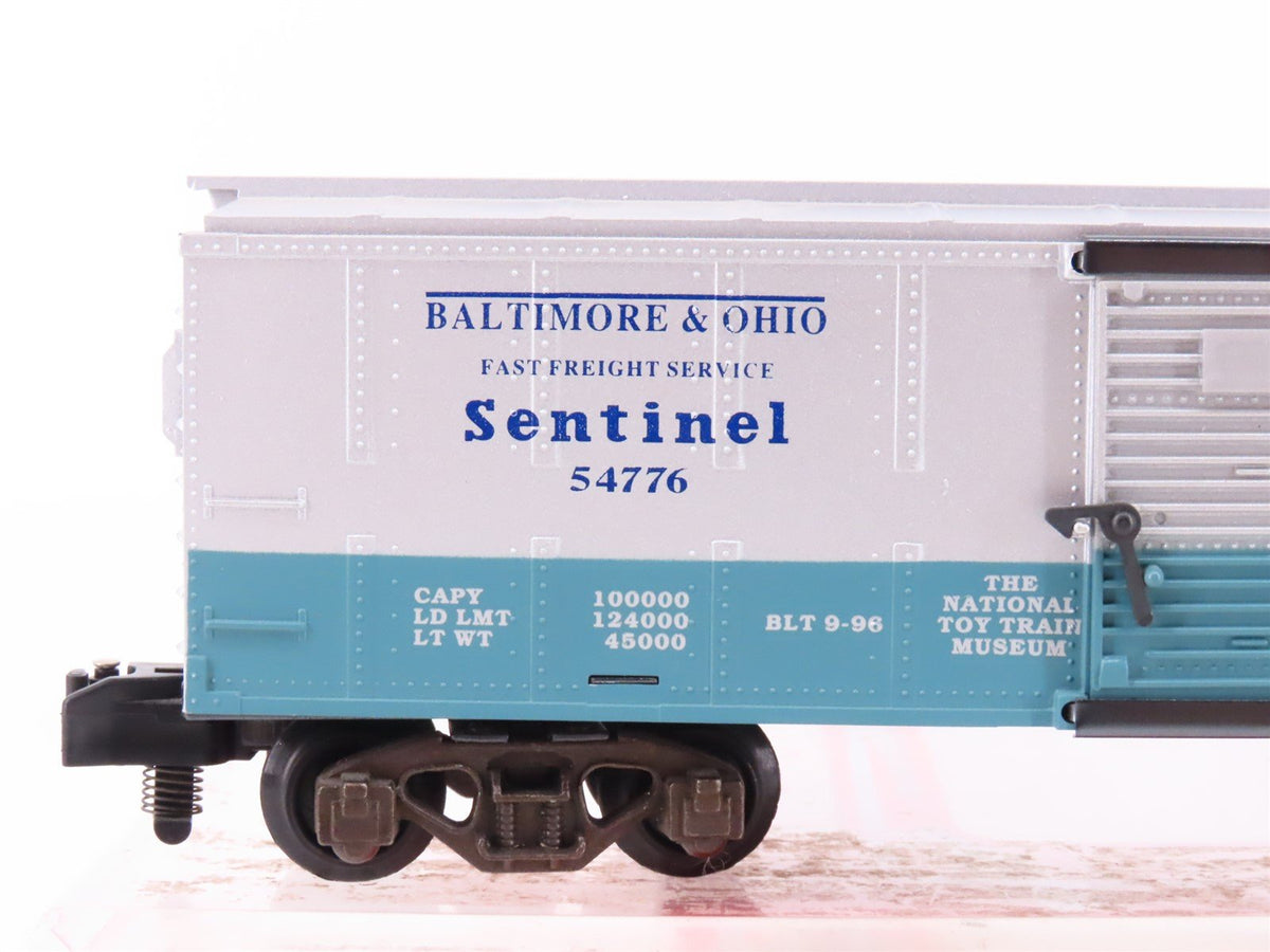 S Scale American Flyer 6-48326 TCA 1996 B&amp;O Baltimore &amp; Ohio Box Car #54776