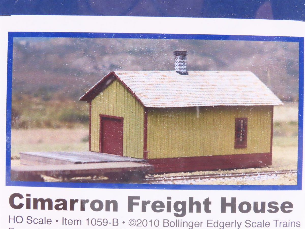 HO 1/87 Scale BEST Kit #1059-B D&amp;RGW Cimarron Freight House - SEALED