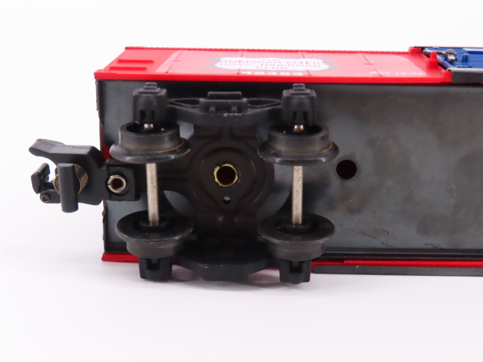 S Scale American Flyer 6-48483 Boy's Railroad Club Single Door Box Car #48483