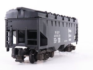 S Scale American Flyer 6-48610 NKP Nickel Plate Road 2-Bay Covered Hopper #48610