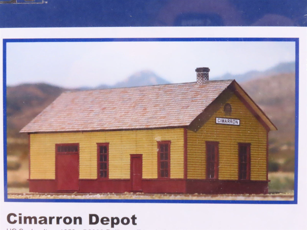 HO Scale BEST Kit #1059 Denver &amp; Rio Grande Western Cimarron Depot - SEALED