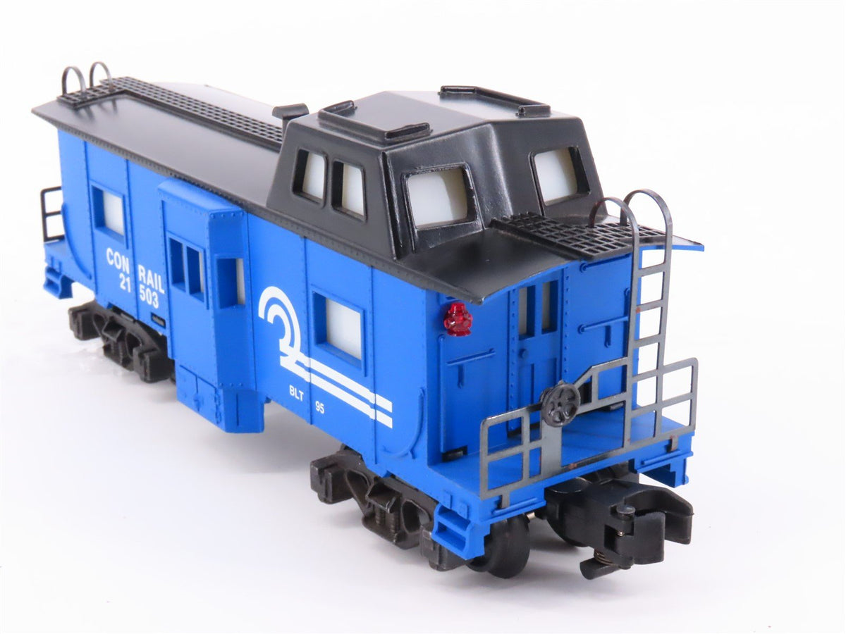 S Scale American Flyer 6-48710 CR Conrail Lighted Bay Window Caboose #21503