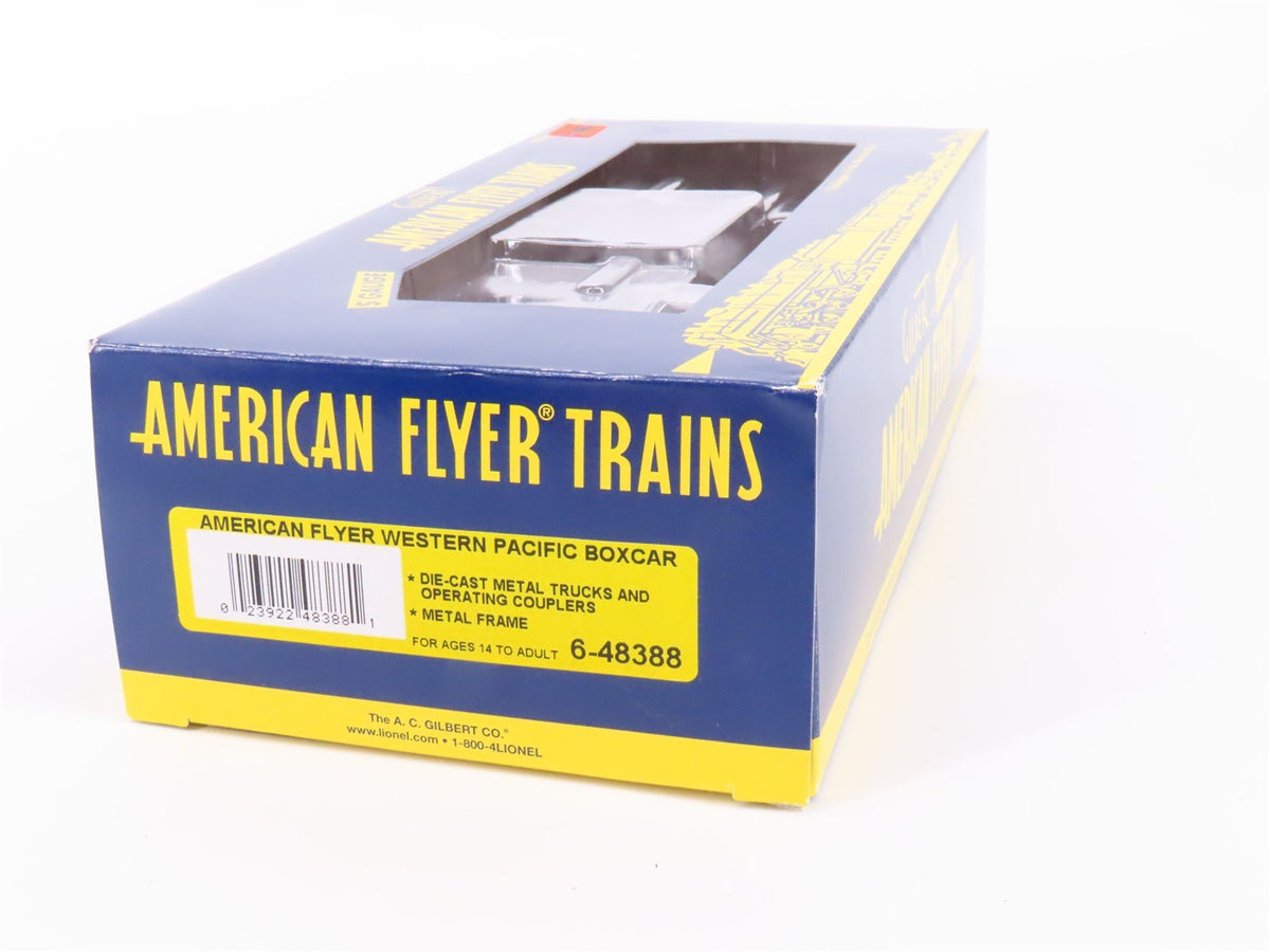 S Scale American Flyer 6-48388 WP Western Pacific Boxcar #1955