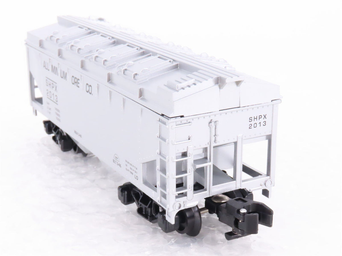 S Scale American Flyer 6-41003 TCA 2013 SHPX Aluminum Ore 2-Bay Hopper #2013