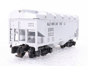 S Scale American Flyer 6-41003 TCA 2013 SHPX Aluminum Ore 2-Bay Hopper #2013