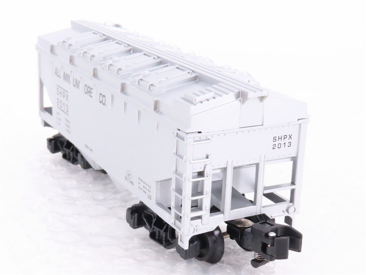 S Scale American Flyer 6-41003 TCA 2013 SHPX Aluminum Ore 2-Bay Hopper #2013