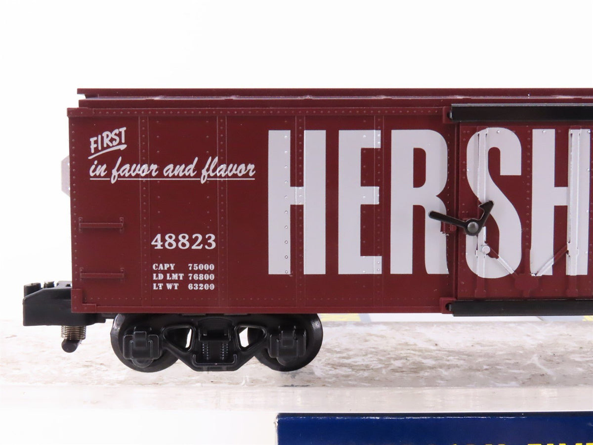 S Scale American Flyer 6-48823 Hershey&#39;s Chocolate Woodsided Reefer Car #48823