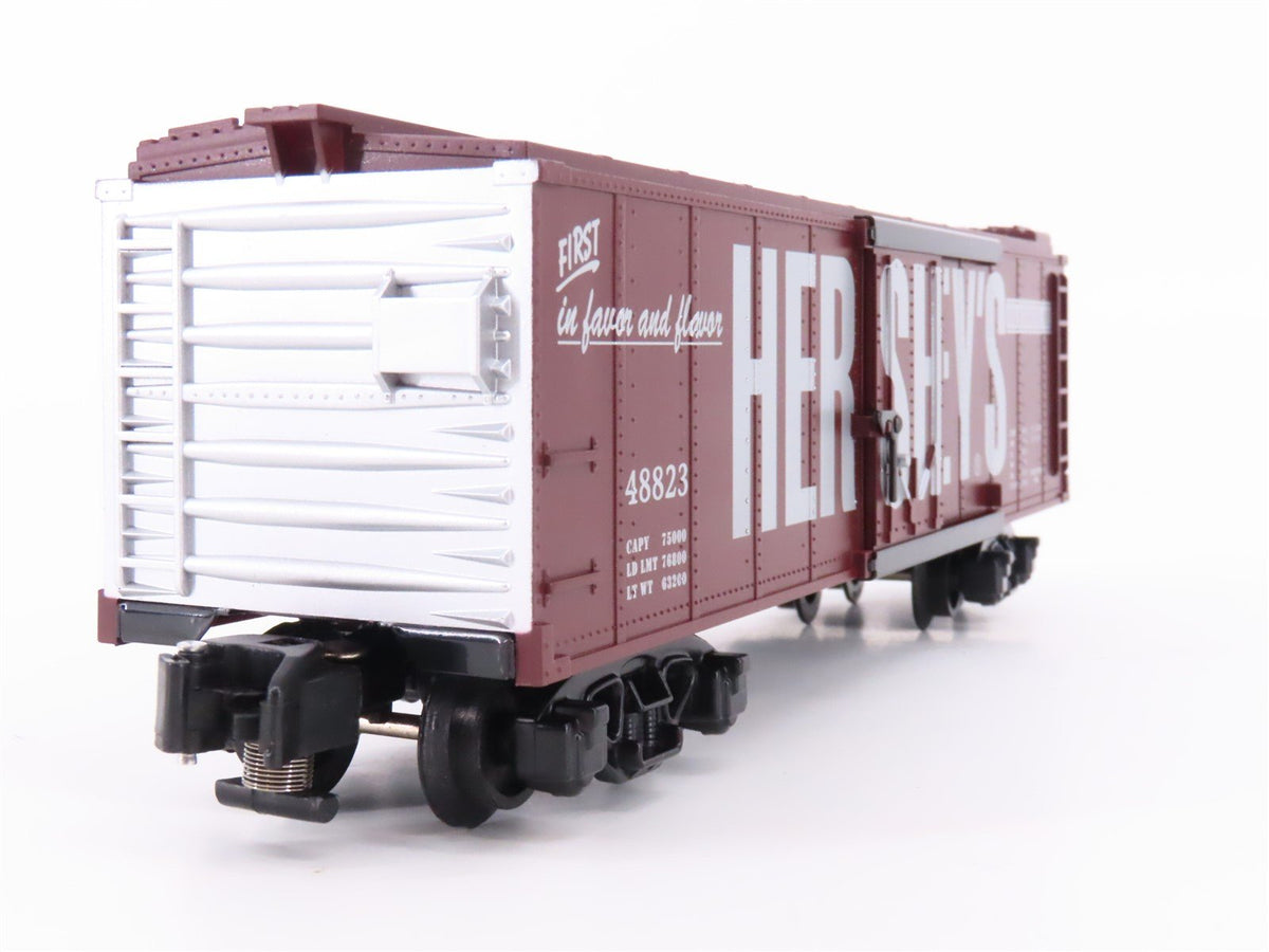 S Scale American Flyer 6-48823 Hershey&#39;s Chocolate Woodsided Reefer Car #48823