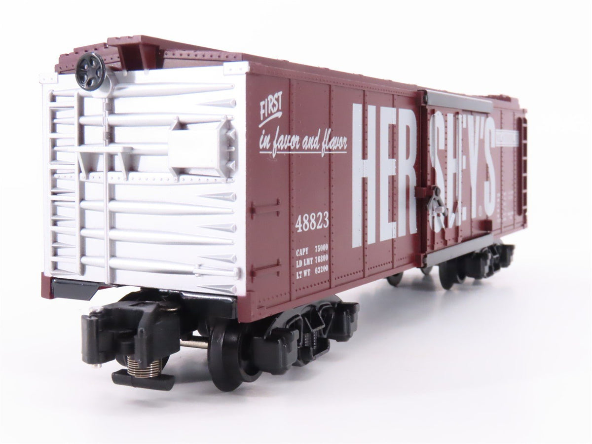 S Scale American Flyer 6-48823 Hershey&#39;s Chocolate Woodsided Reefer Car #48823