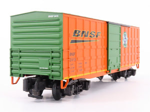 S Scale American Flyer 6-41021 NASG BNSF Railway Waffle Sided Box Car #3415