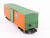 S Scale American Flyer 6-41021 NASG BNSF Railway Waffle Sided Box Car #3415