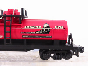 S Scale American Flyer 6-48434 American Flyer Smoke Fluid Single Dome Tank Car