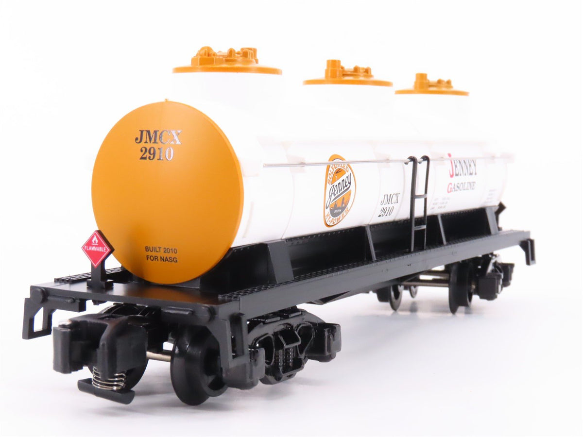 S Scale American Flyer 6-48291 NASG 2010 JMCX Jenney Gasoline Tank Car #2910