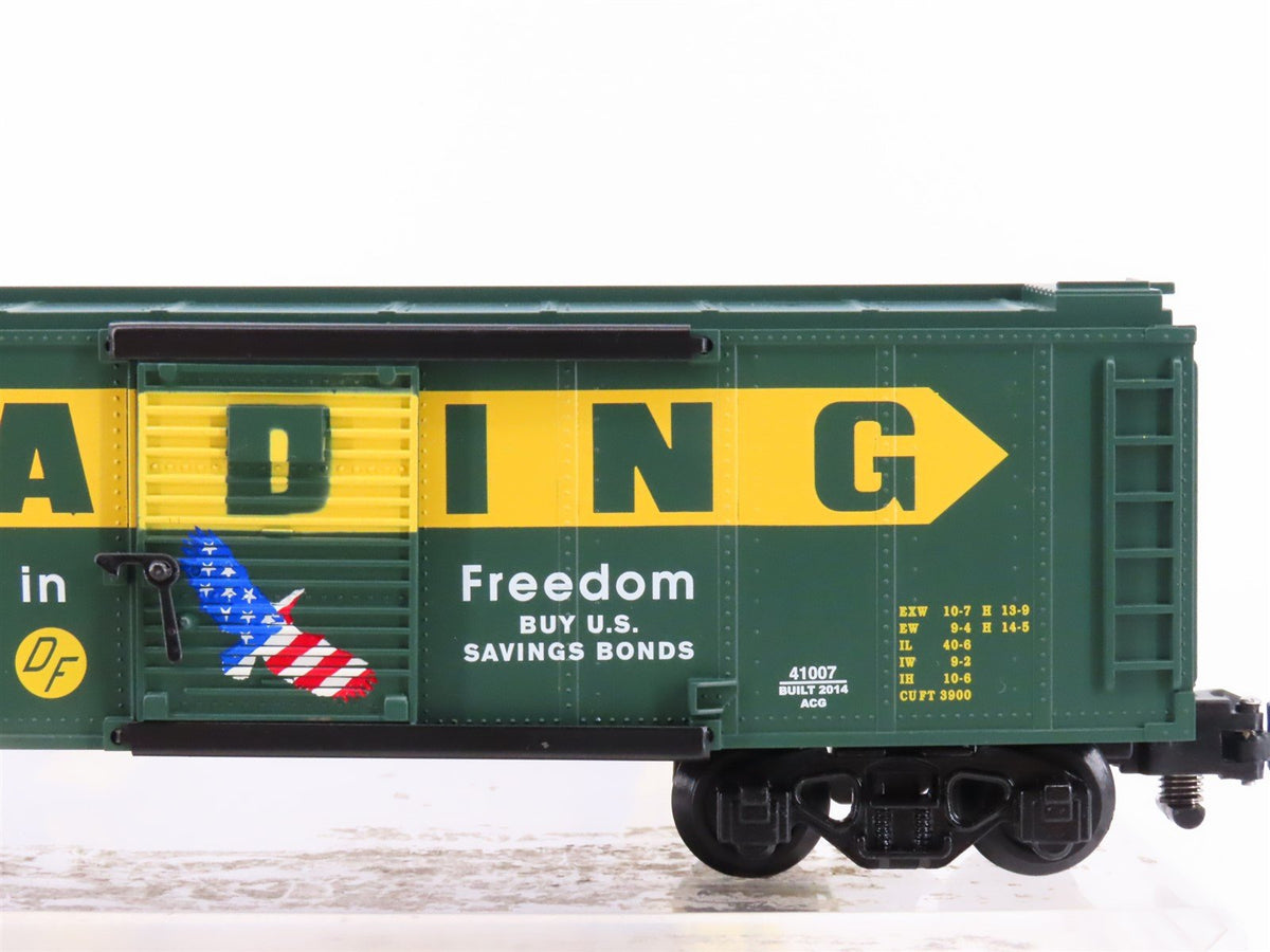 S American Flyer 6-41007 TCA 2014 RDG Reading &quot;Share in Freedom&quot; Box Car #102014