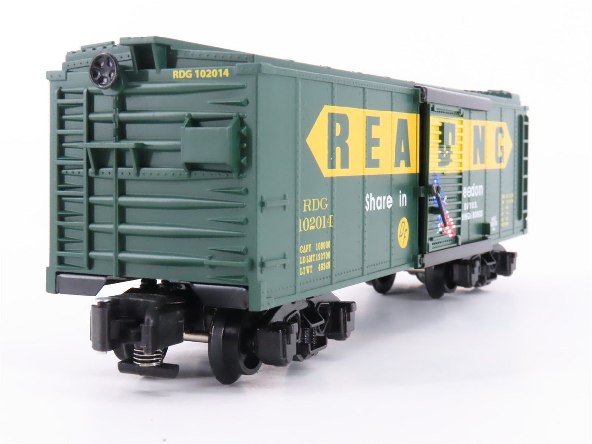 S American Flyer 6-41007 TCA 2014 RDG Reading &quot;Share in Freedom&quot; Box Car #102014