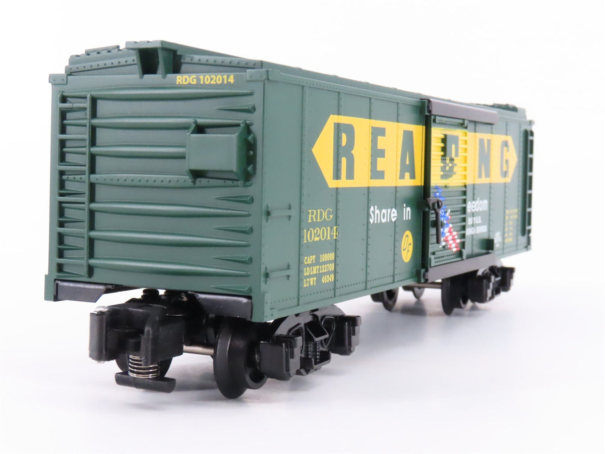 S American Flyer 6-41007 TCA 2014 RDG Reading &quot;Share in Freedom&quot; Box Car #102014