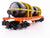 S Scale American Flyer 6-48560 BNSF Railway Flatcar #1009 w/Jet Engines