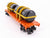 S Scale American Flyer 6-48560 BNSF Railway Flatcar #1009 w/Jet Engines