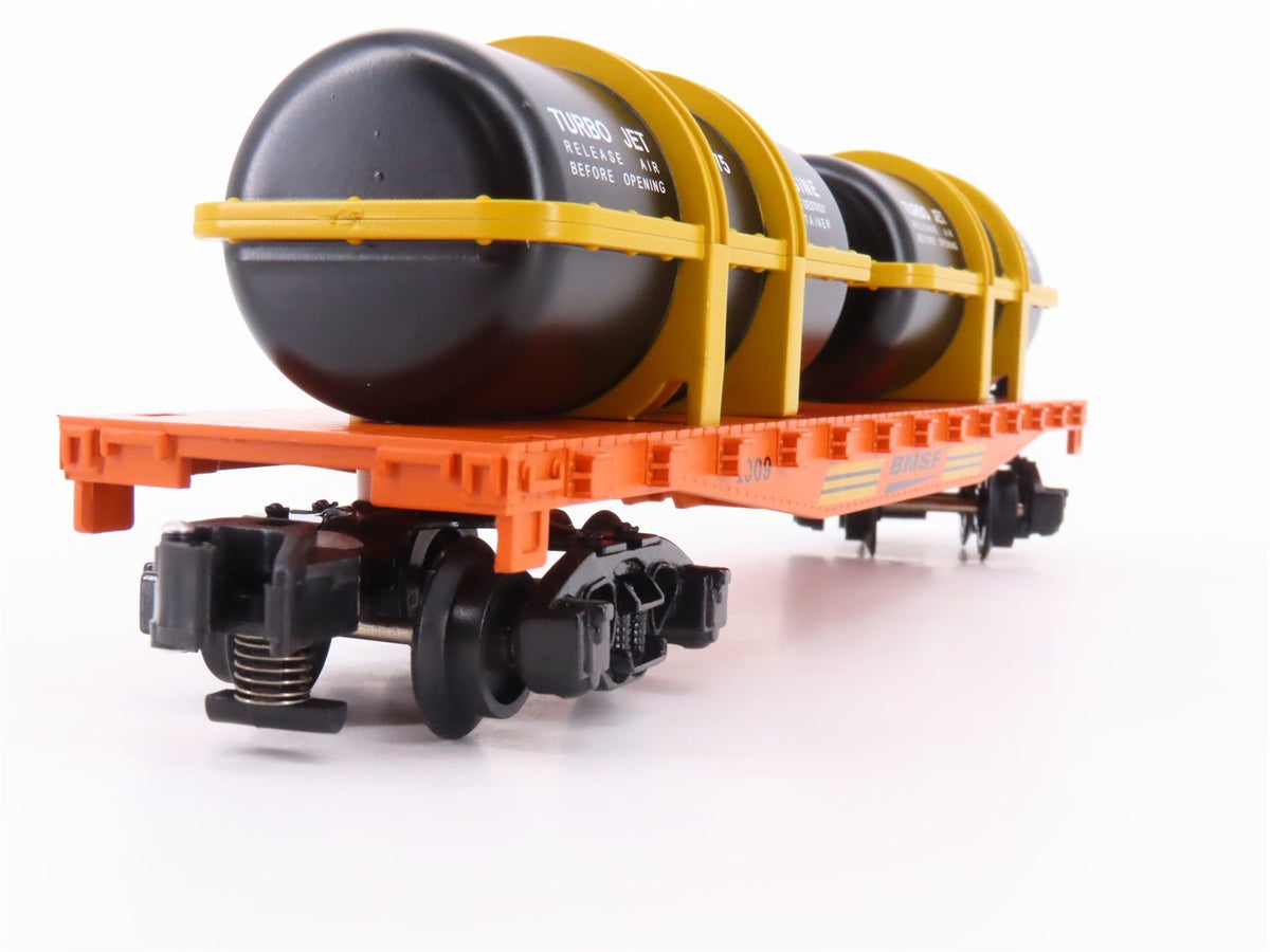 S Scale American Flyer 6-48560 BNSF Railway Flatcar #1009 w/Jet Engines