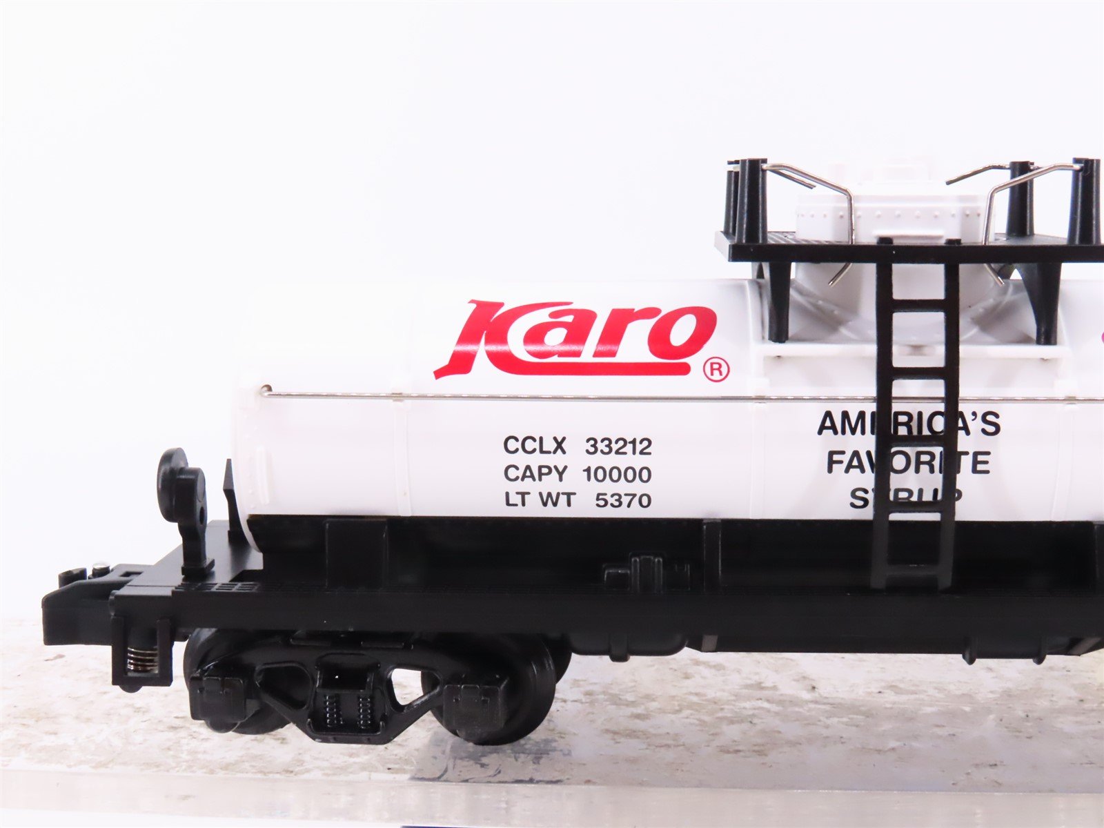 S American Flyer 6-48285 2010 Southern California Club Karo Syrup Tankcar #33212
